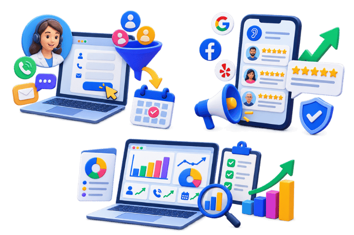 Lead conversion management for audiologists