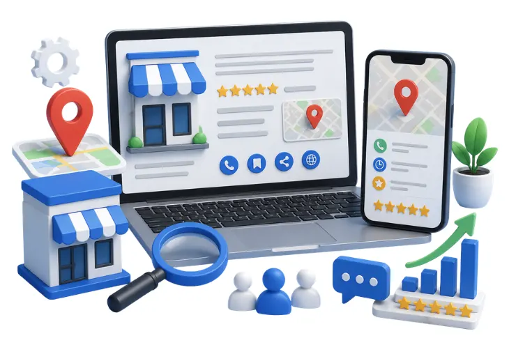 Google Business Profile management for audiology practices