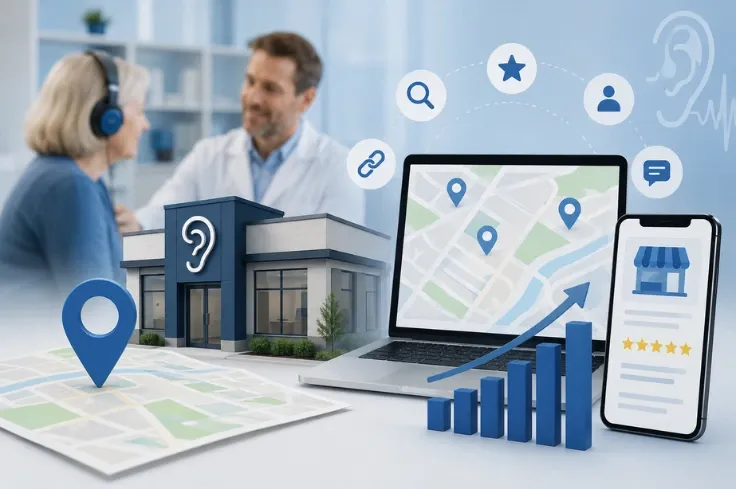 Local SEO ranking factors for hearing clinics