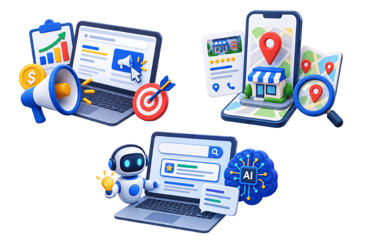 PPC, local SEO and AI search for audiologists
