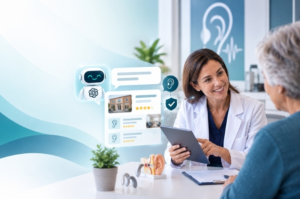 AI recommendations for an audiology clinic