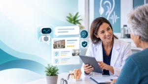 AI recommendations for an audiology clinic