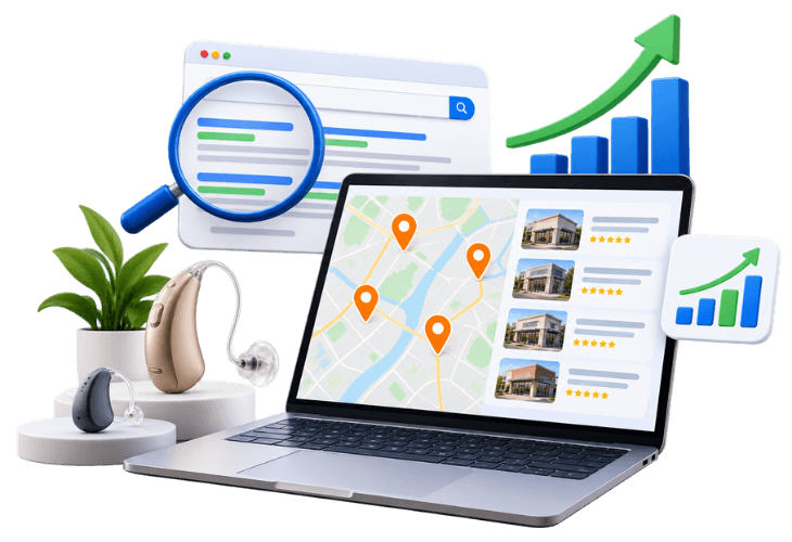 Audiology SEO for improving organic search visibility